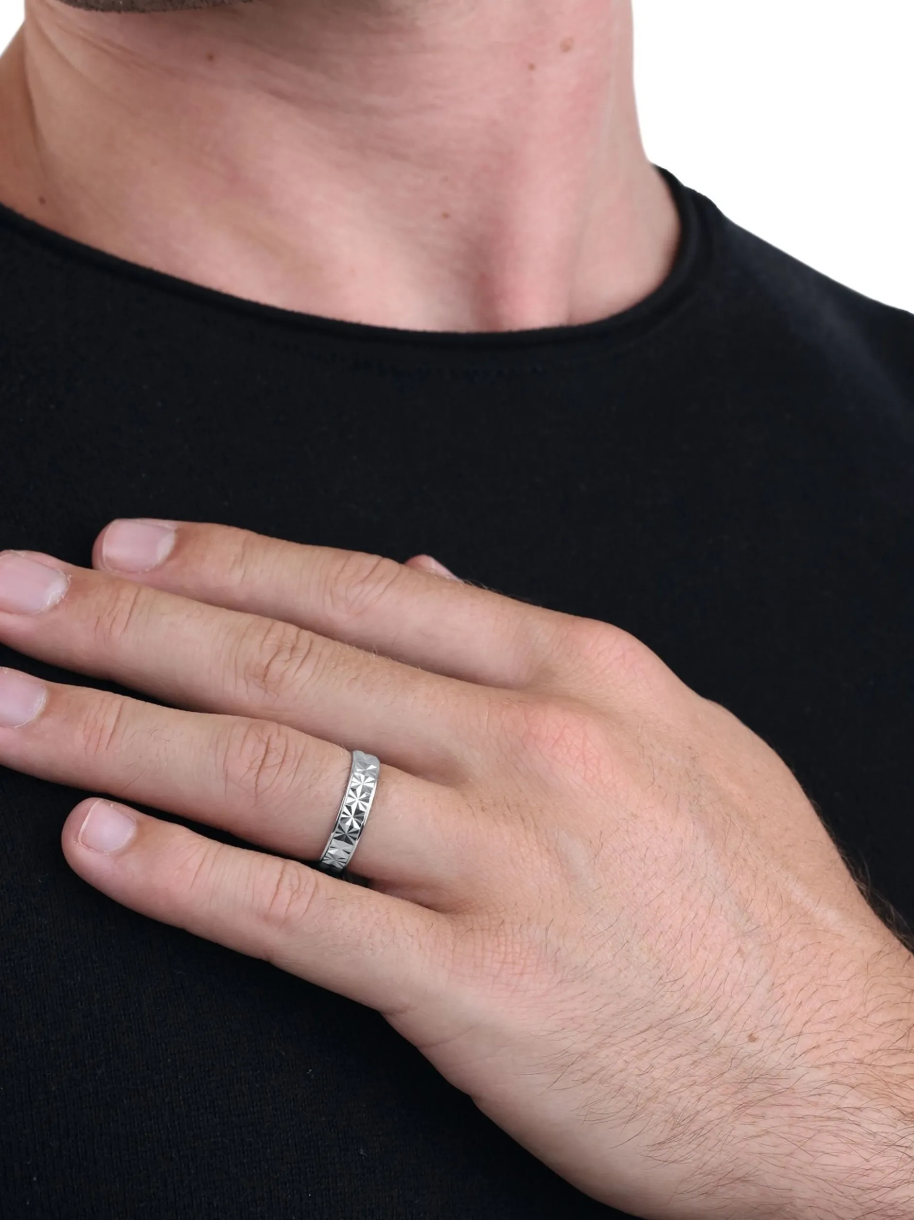 amor Unisex Unisex Ring in silber