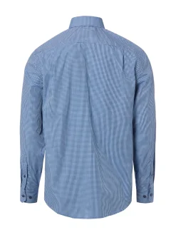 Andrew James Herren Businesshemd in indigo hellblau