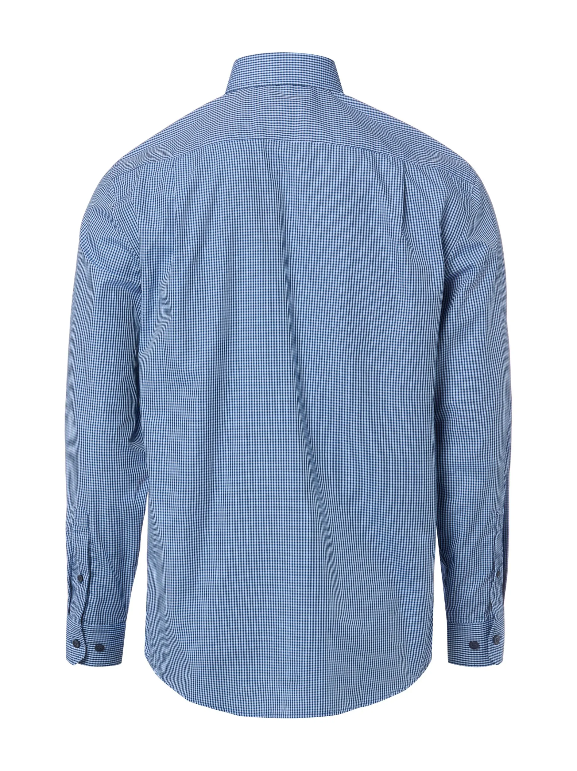 Andrew James Herren Businesshemd in indigo hellblau