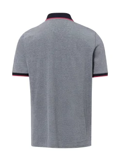 Andrew James Herren Poloshirt in marine - Ärmel: kurzarm