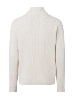 Andrew James Herren Pure Cashmere Troyer in ecru