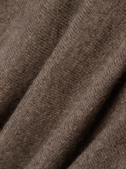 Andrew James Herren Pure Cashmere Pullover in schoko