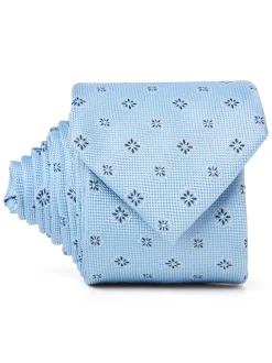 Andrew James Herren Seidenkrawatte in hellblau