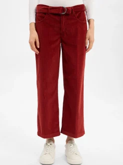 Angels Damen Cordhose - Linn Belt in terra