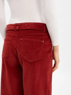 Angels Damen Cordhose - Linn Belt in terra