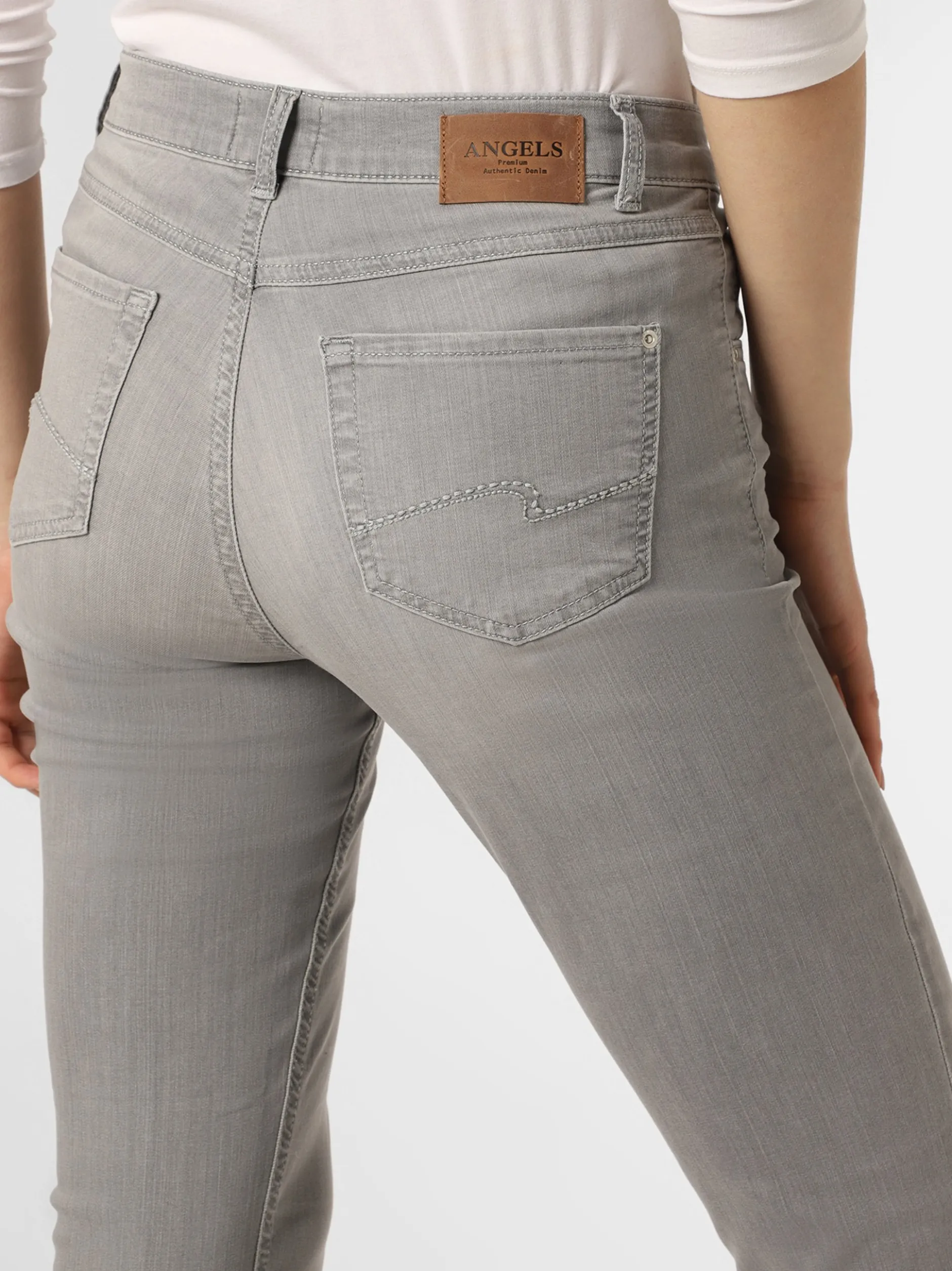 Angels Damen Jeans - Cici in grau - Länge: lang
