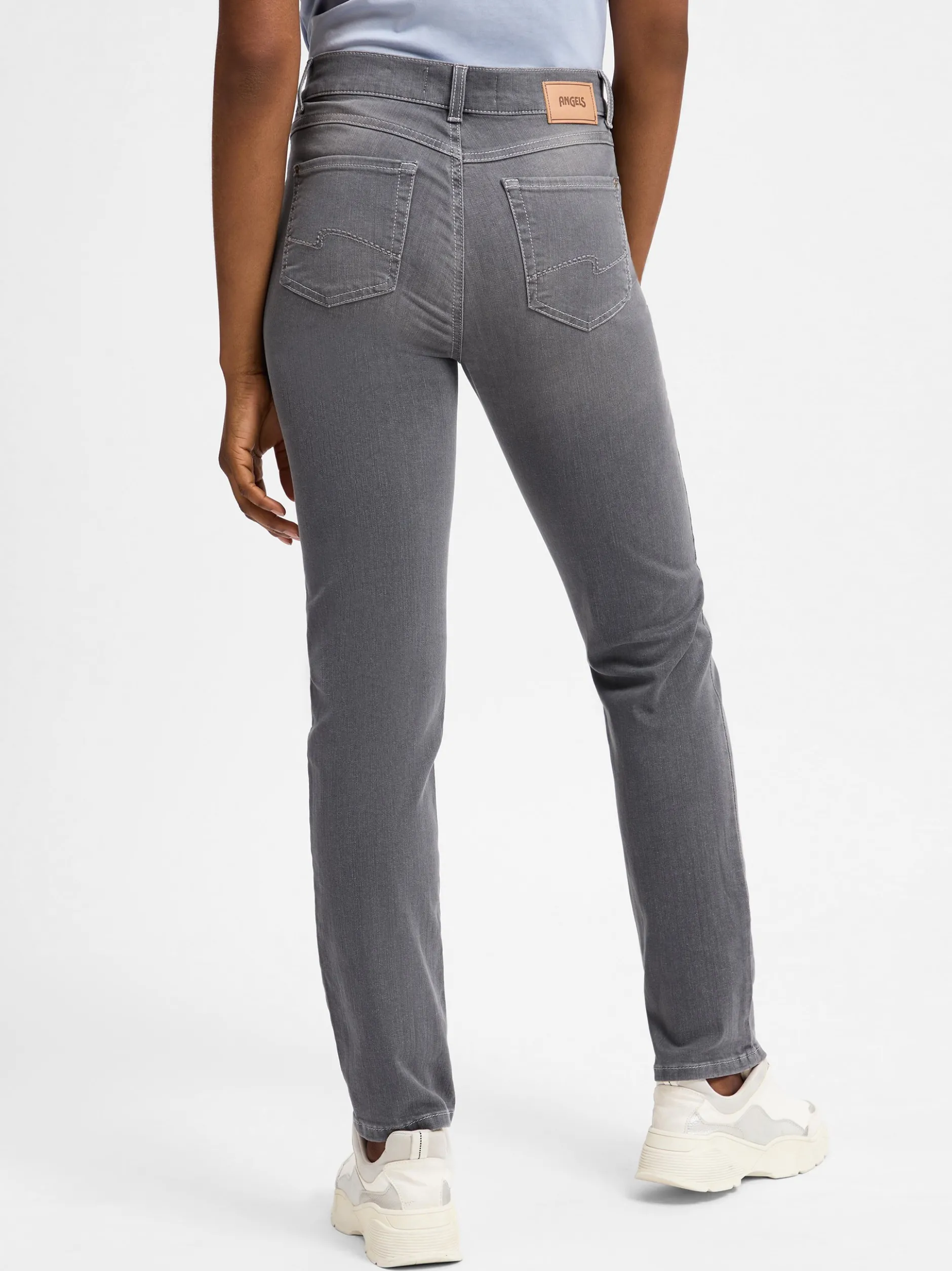 Angels Damen Jeans - Cici in hellgrau - Länge: lang