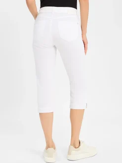 Angels Damen Jeans - Cici Tu Tape in weiß
