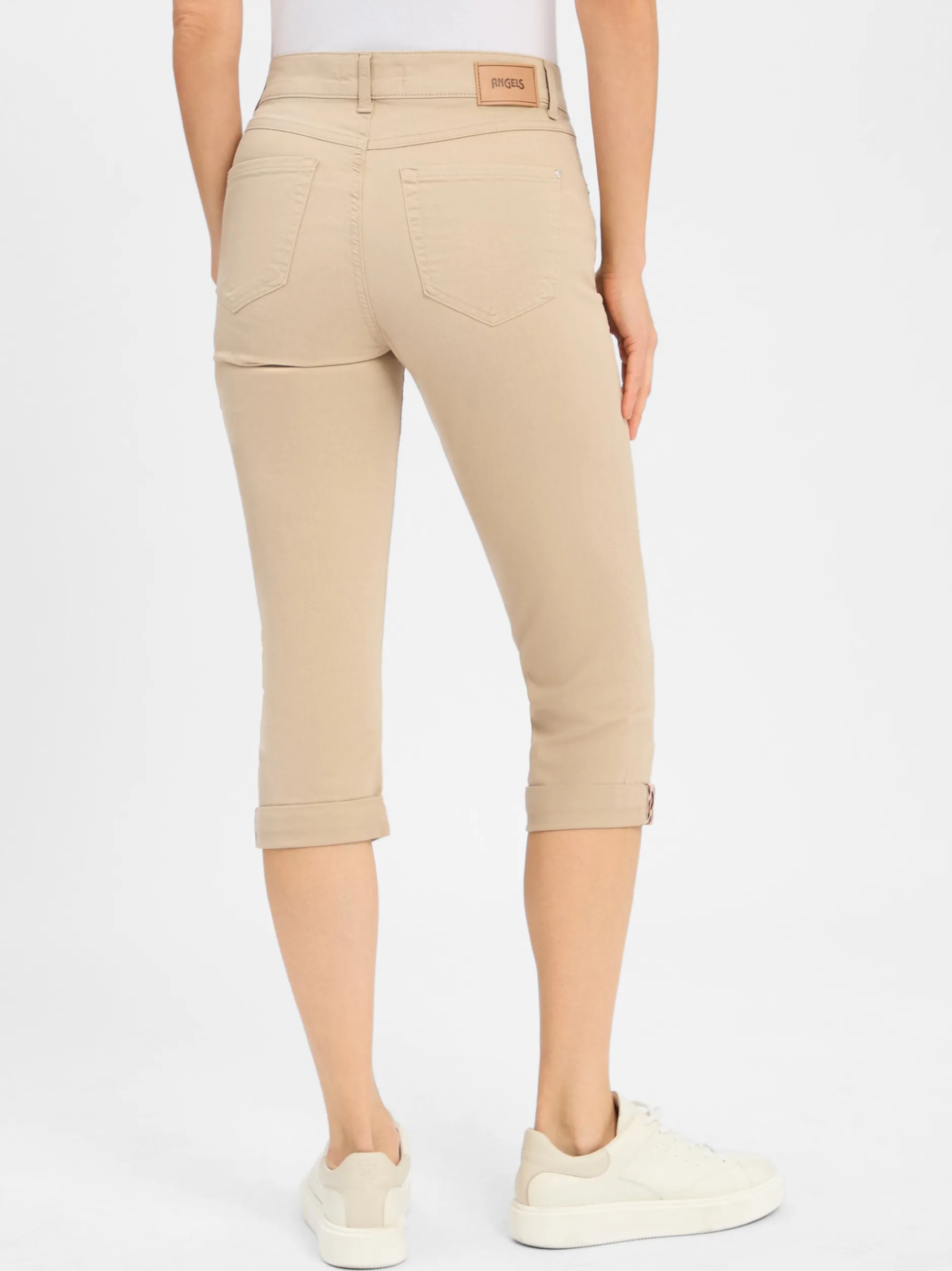 Angels Damen Jeans - Cici Tu Tape in beige