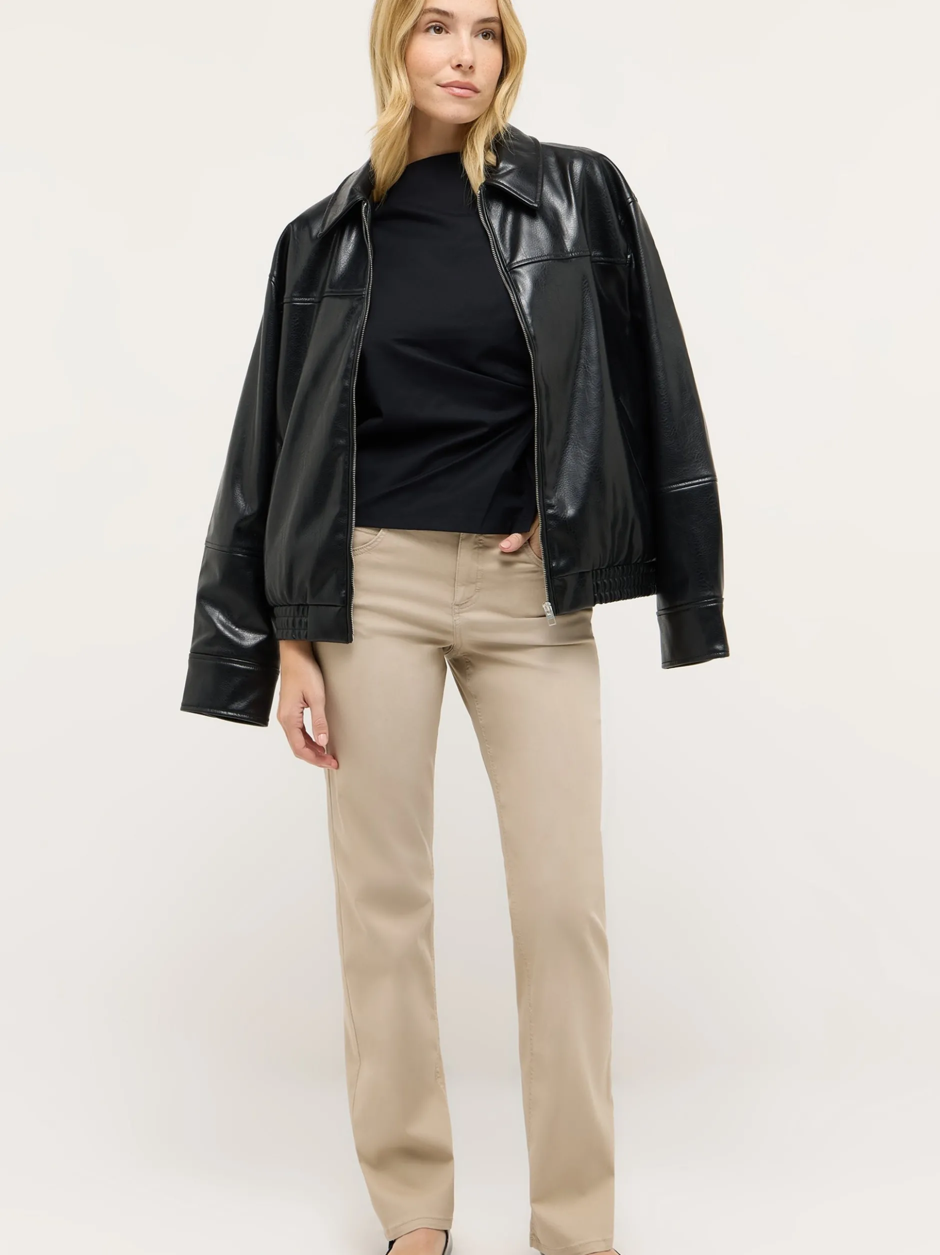 Angels Damen Jeans - Lara in melange - Länge: lang