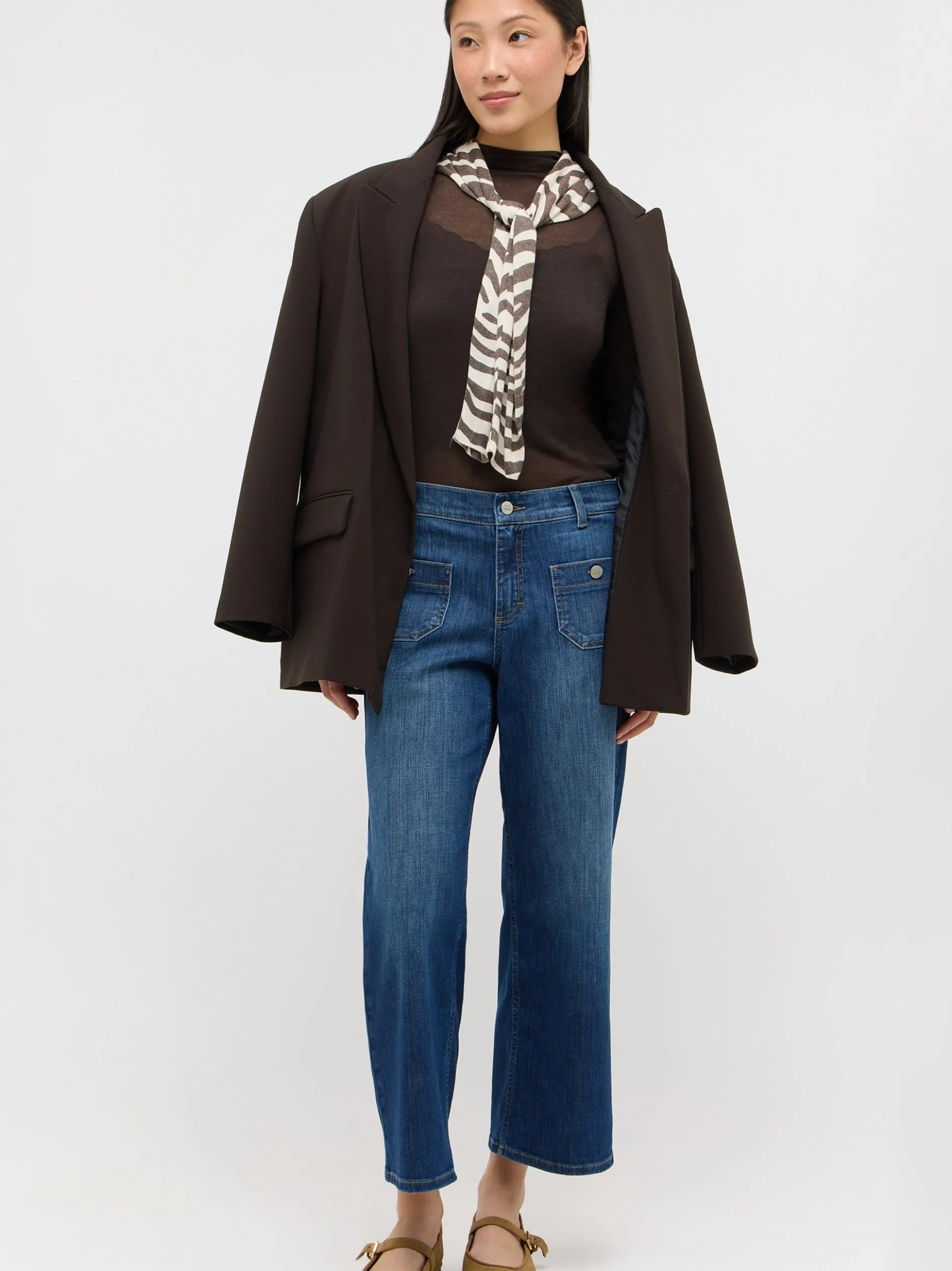 Angels Damen Jeans - Linn Smart in blau