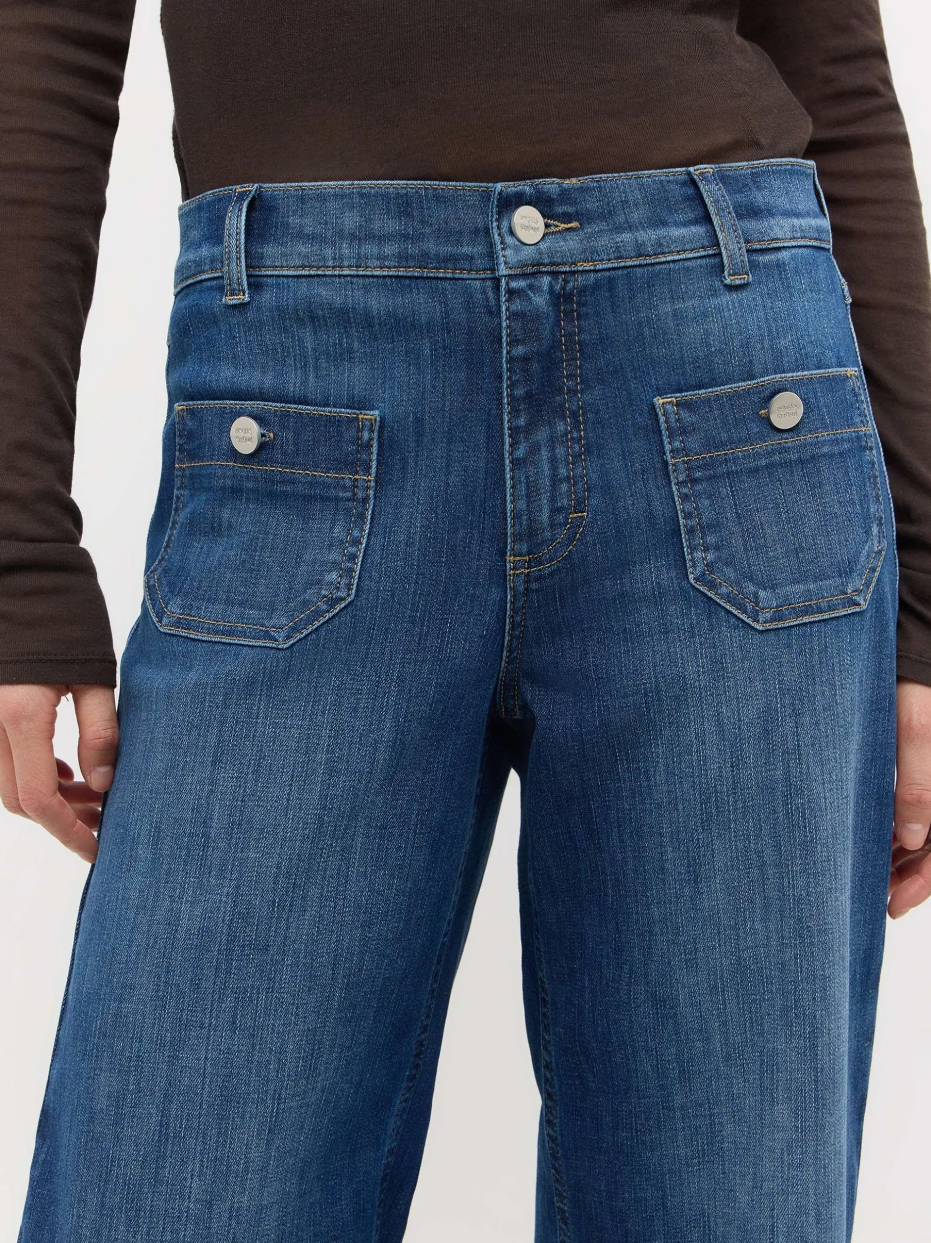 Angels Damen Jeans - Linn Smart in blau