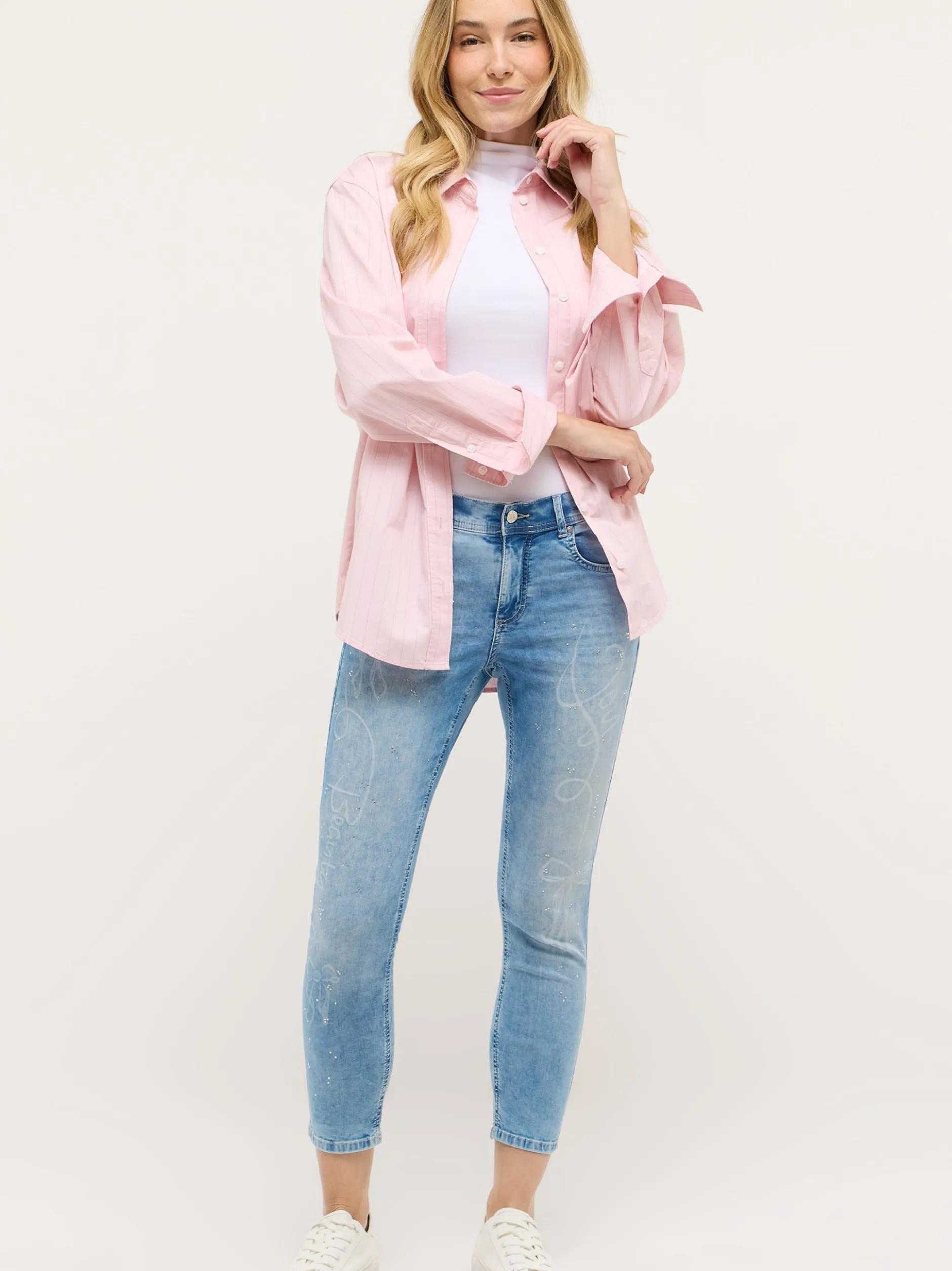 Angels Damen Jeans - Ornella Beauty in bleached