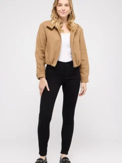 Angels Damen Jeans - Skinny in schwarz - Länge: verkürzt