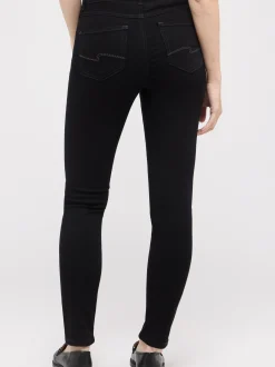 Angels Damen Jeans - Skinny in schwarz - Länge: verkürzt