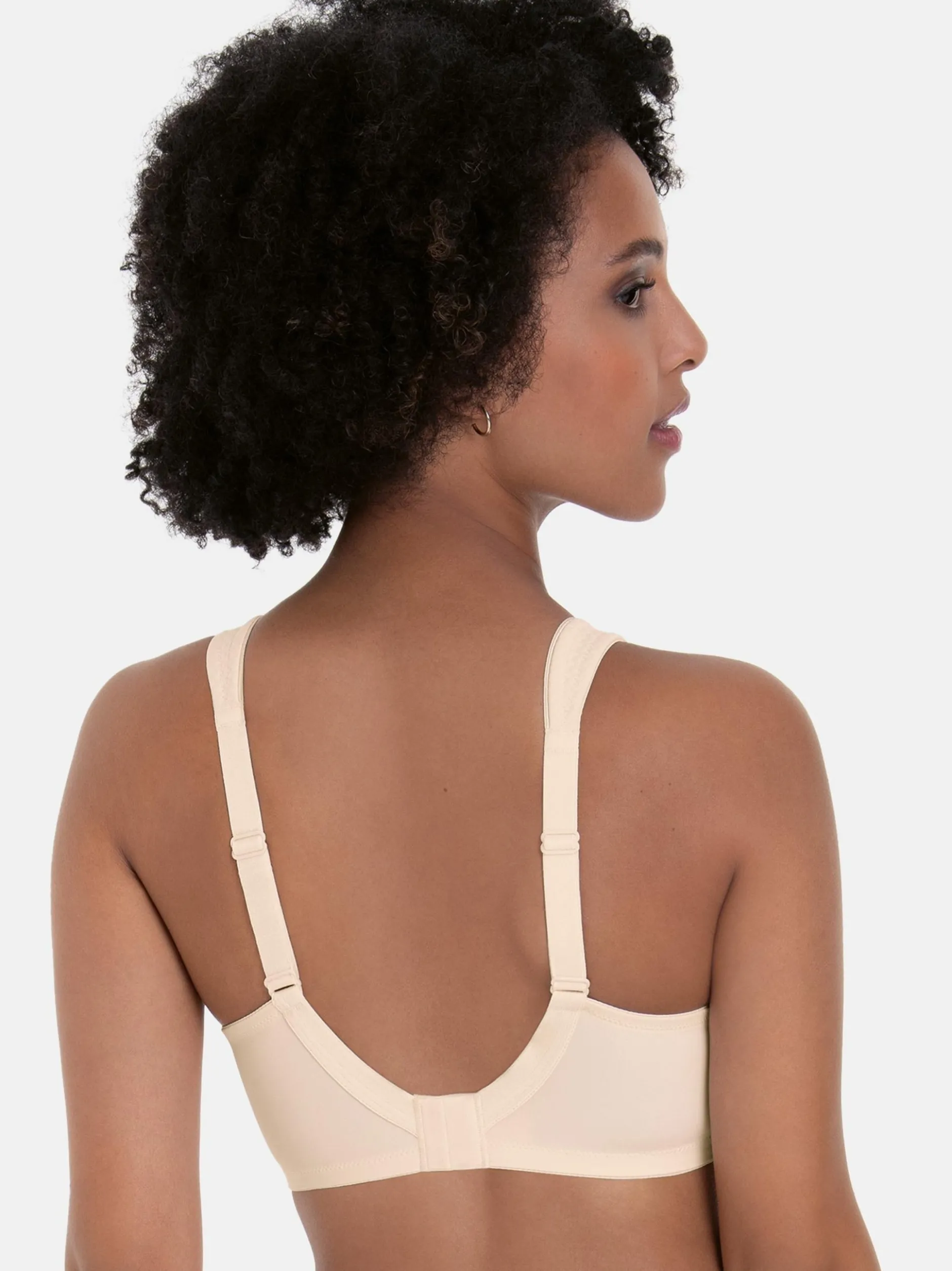 Anita Damen Komfort BH ohne Bügel - Leni in beige rosa