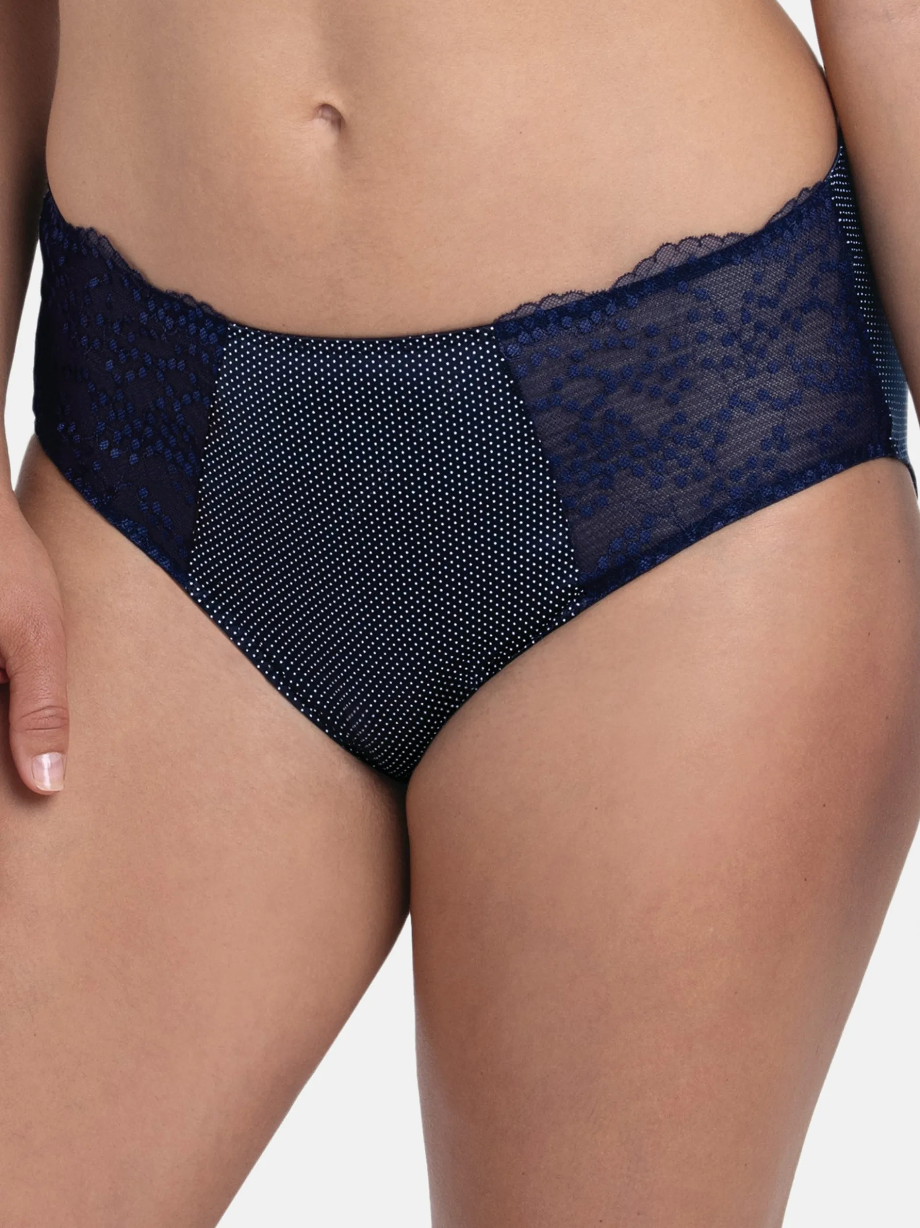 Anita Damen Taillen Slip - Orely in blau