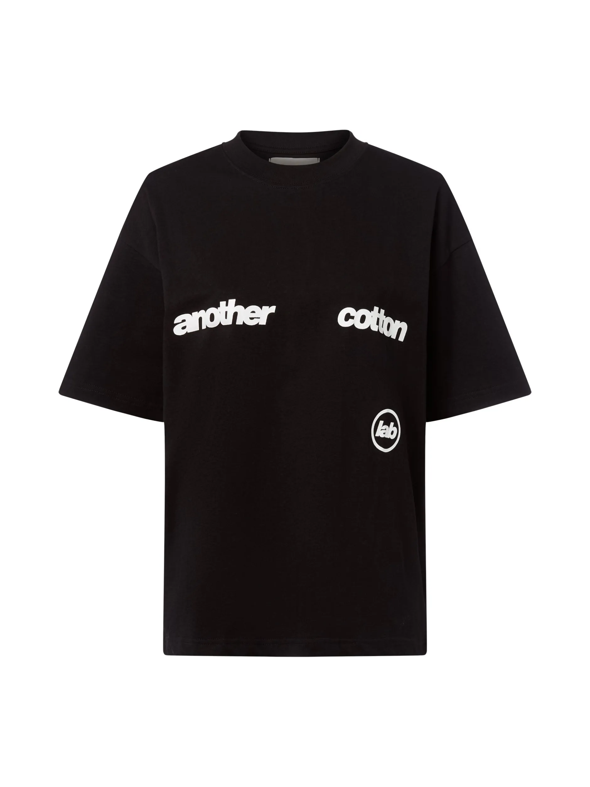 Another Cotton Lab Damen T-Shirt - Pods in schwarz