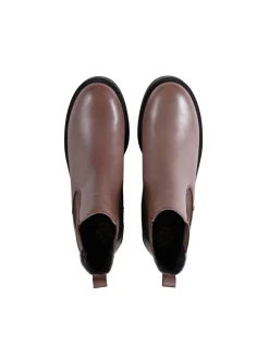 Apple of Eden Damen Chelsea-Boots - SIMONE in taupe