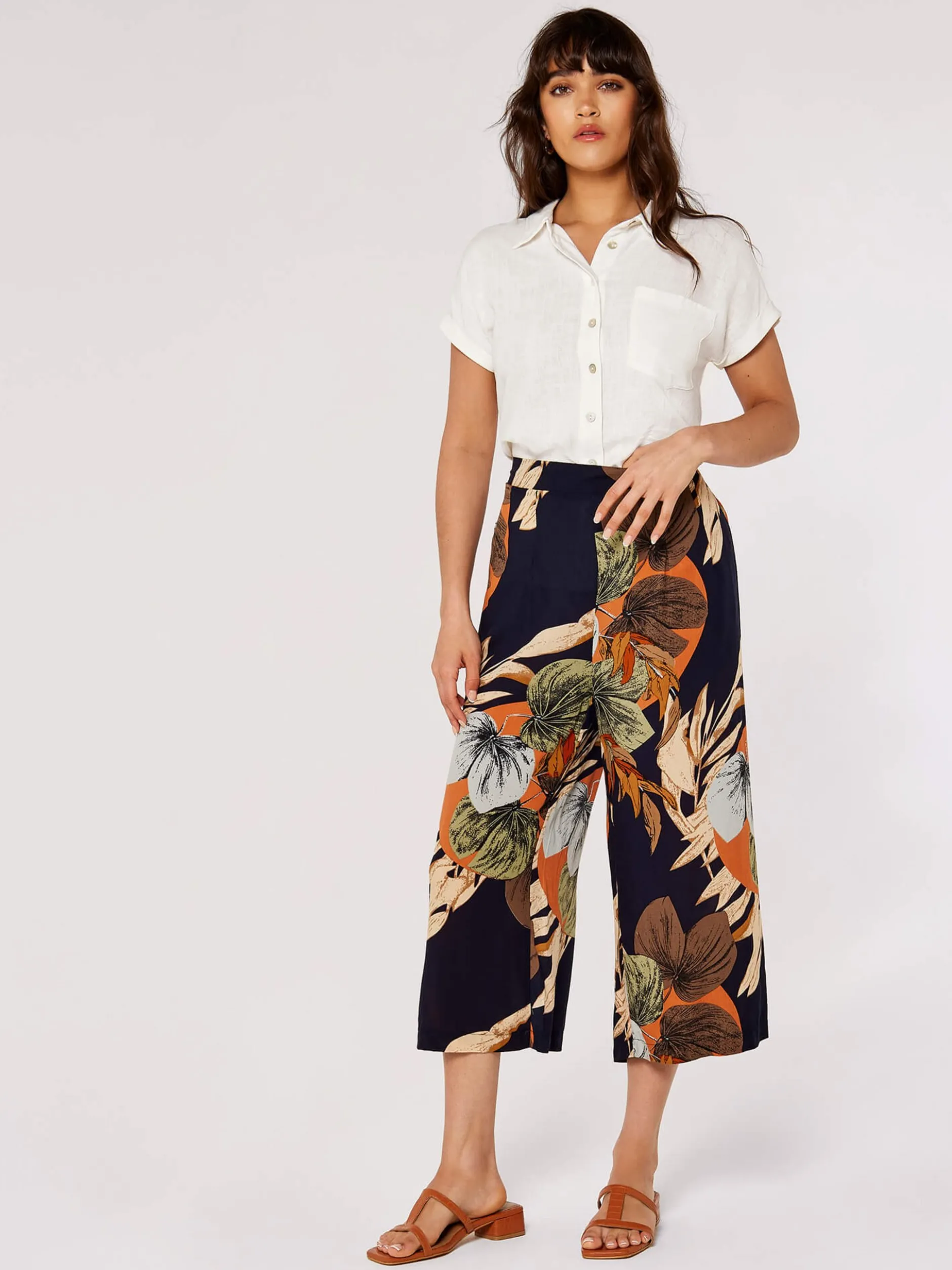 Apricot Damen Bluse in weiß - Ärmel: kurzarm