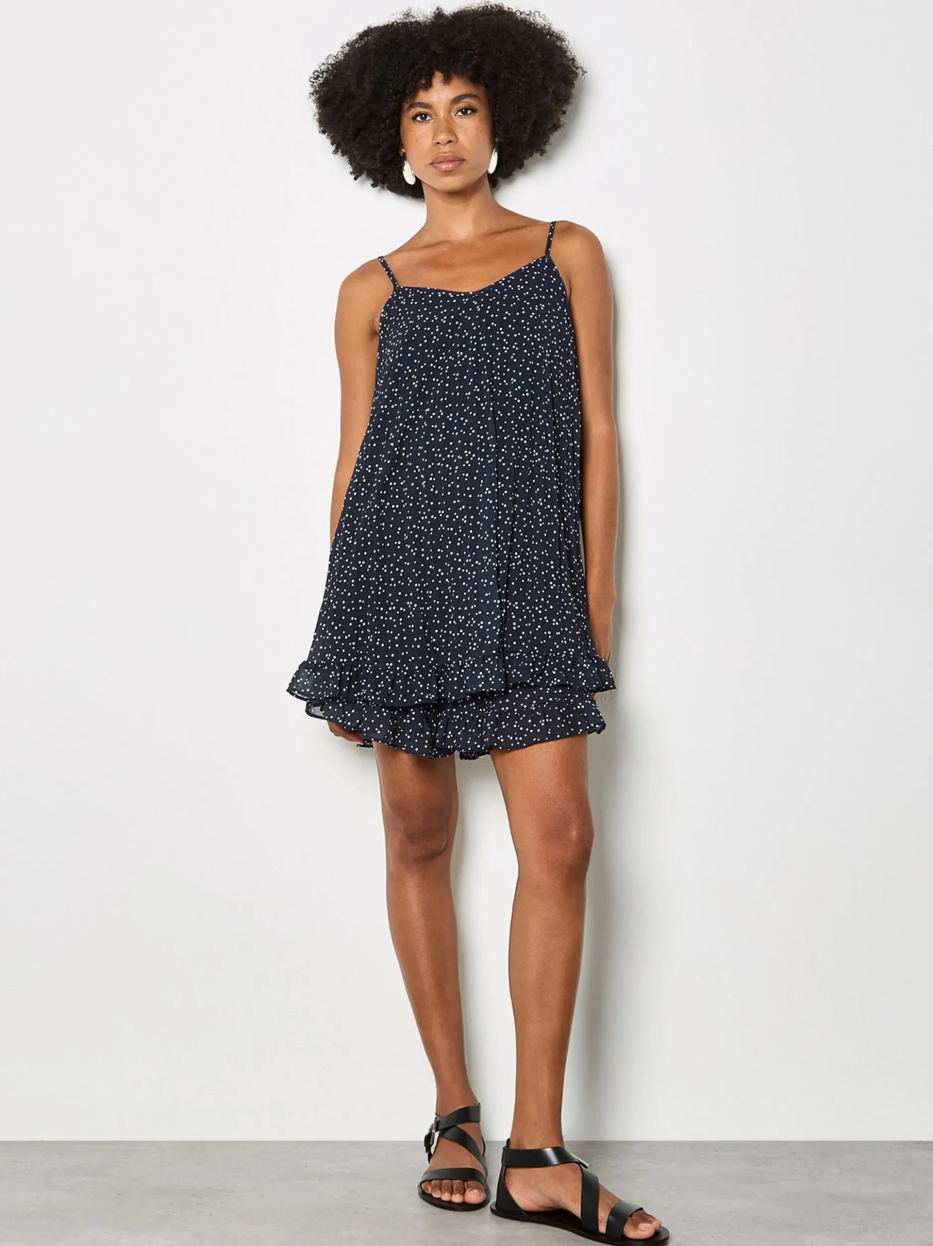 Apricot Damen Blusenshirt in marine blau