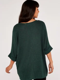 Apricot Damen Blusenshirt in grün - Ärmel: 3/4 Arm
