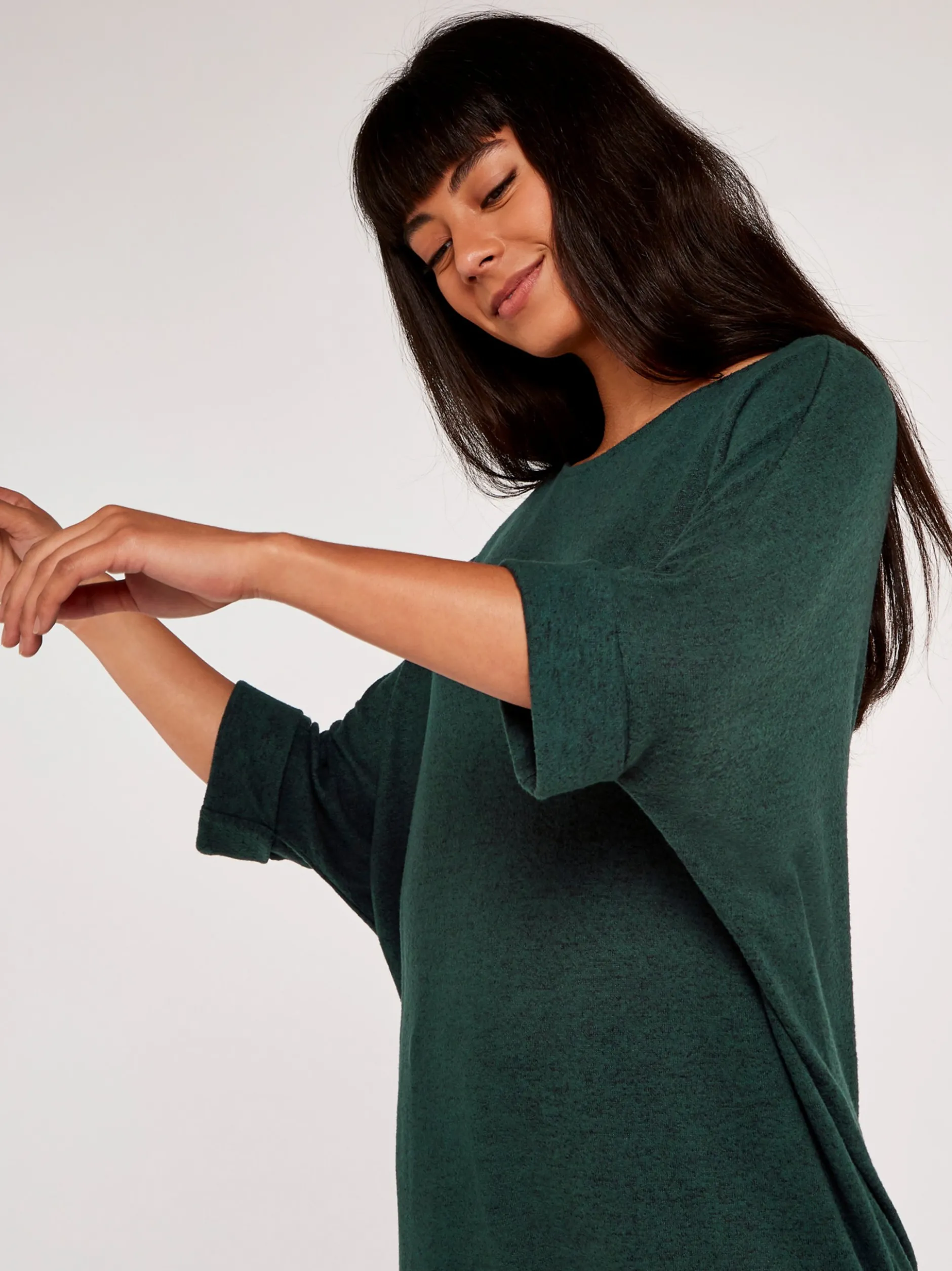Apricot Damen Blusenshirt in grün - Ärmel: 3/4 Arm