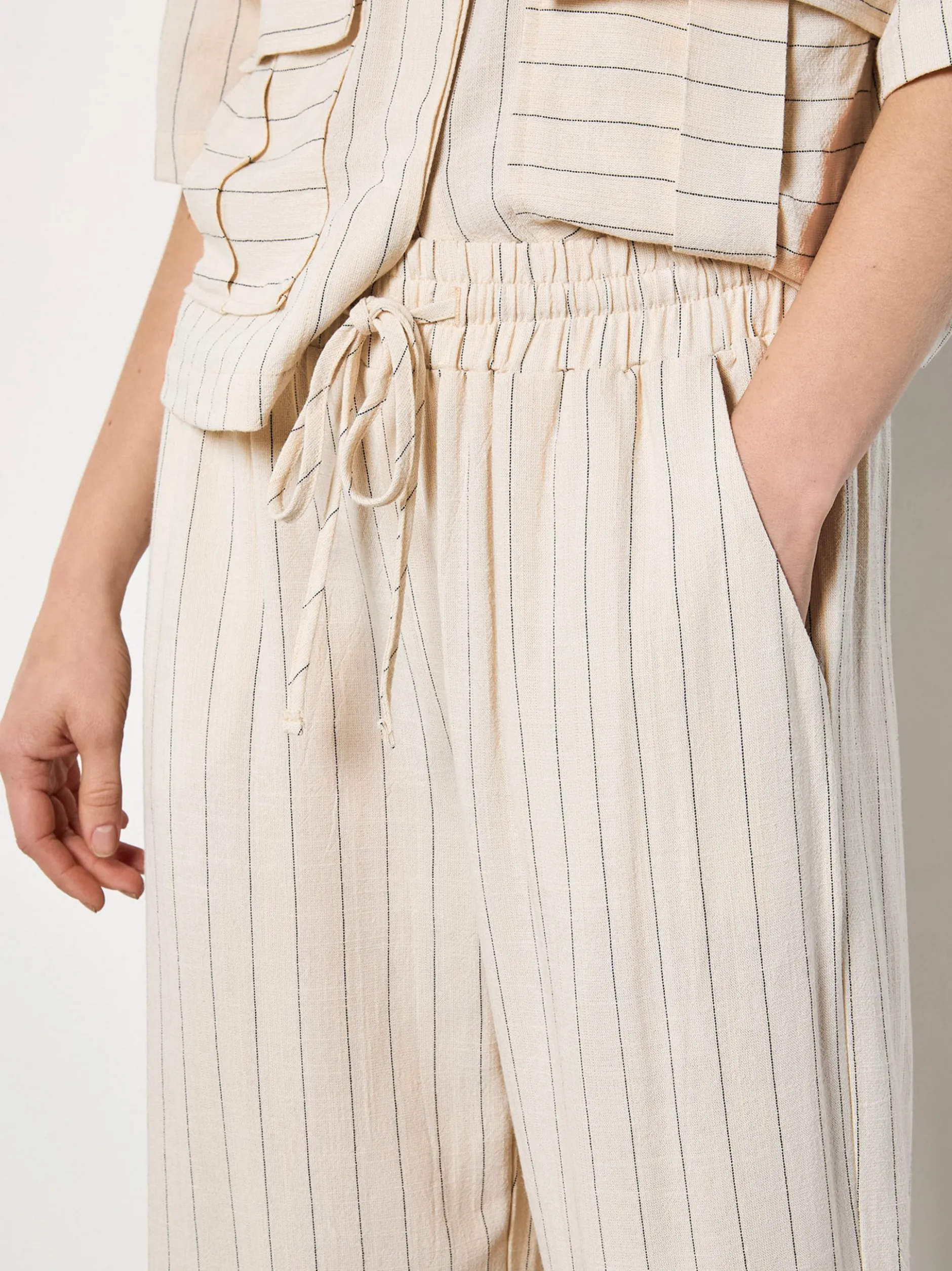 Apricot Damen Hose in beige - Länge: lang