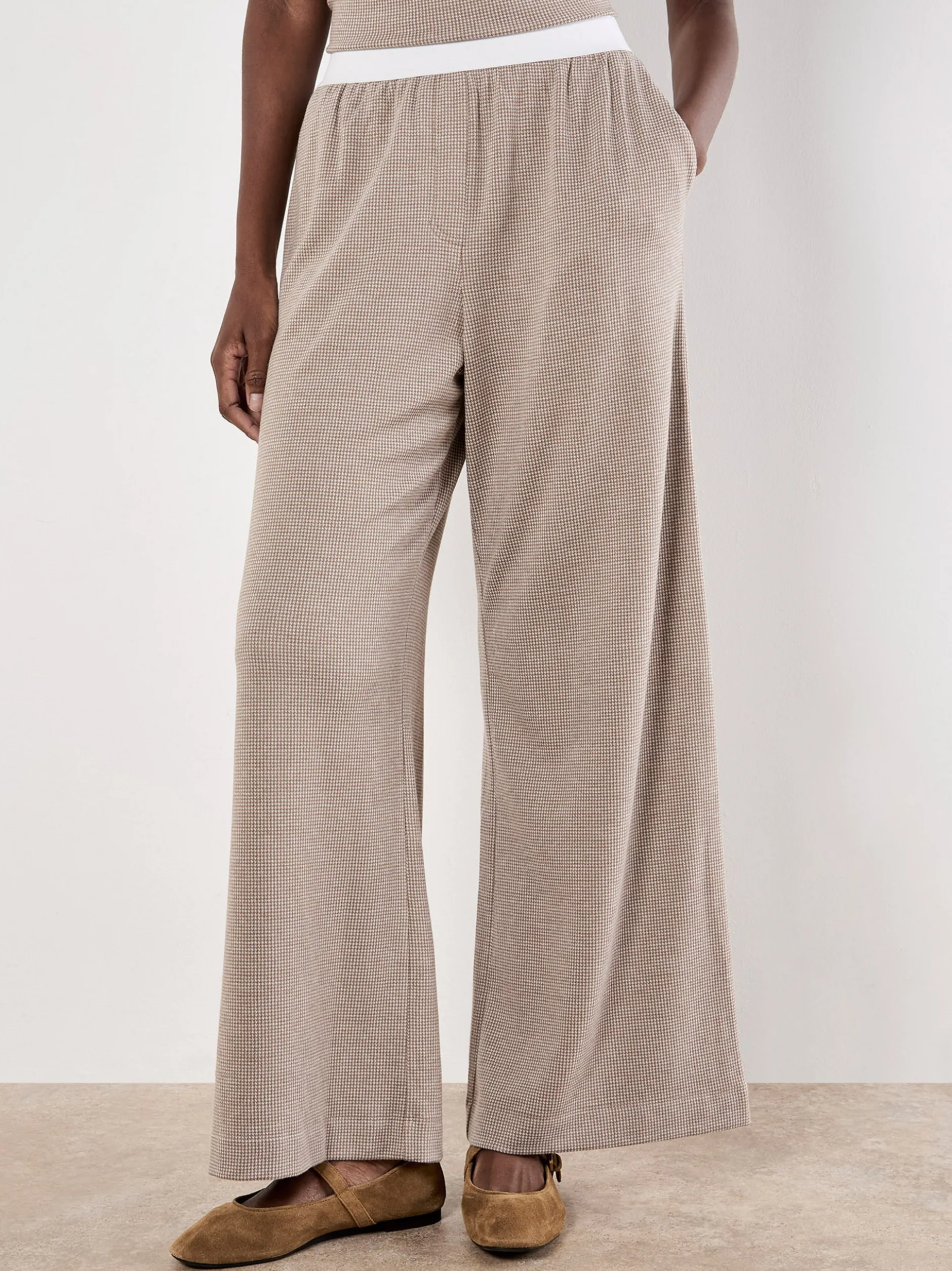 Apricot Damen Hose in beige - Länge: lang
