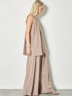 Apricot Damen Hose in beige - Länge: lang
