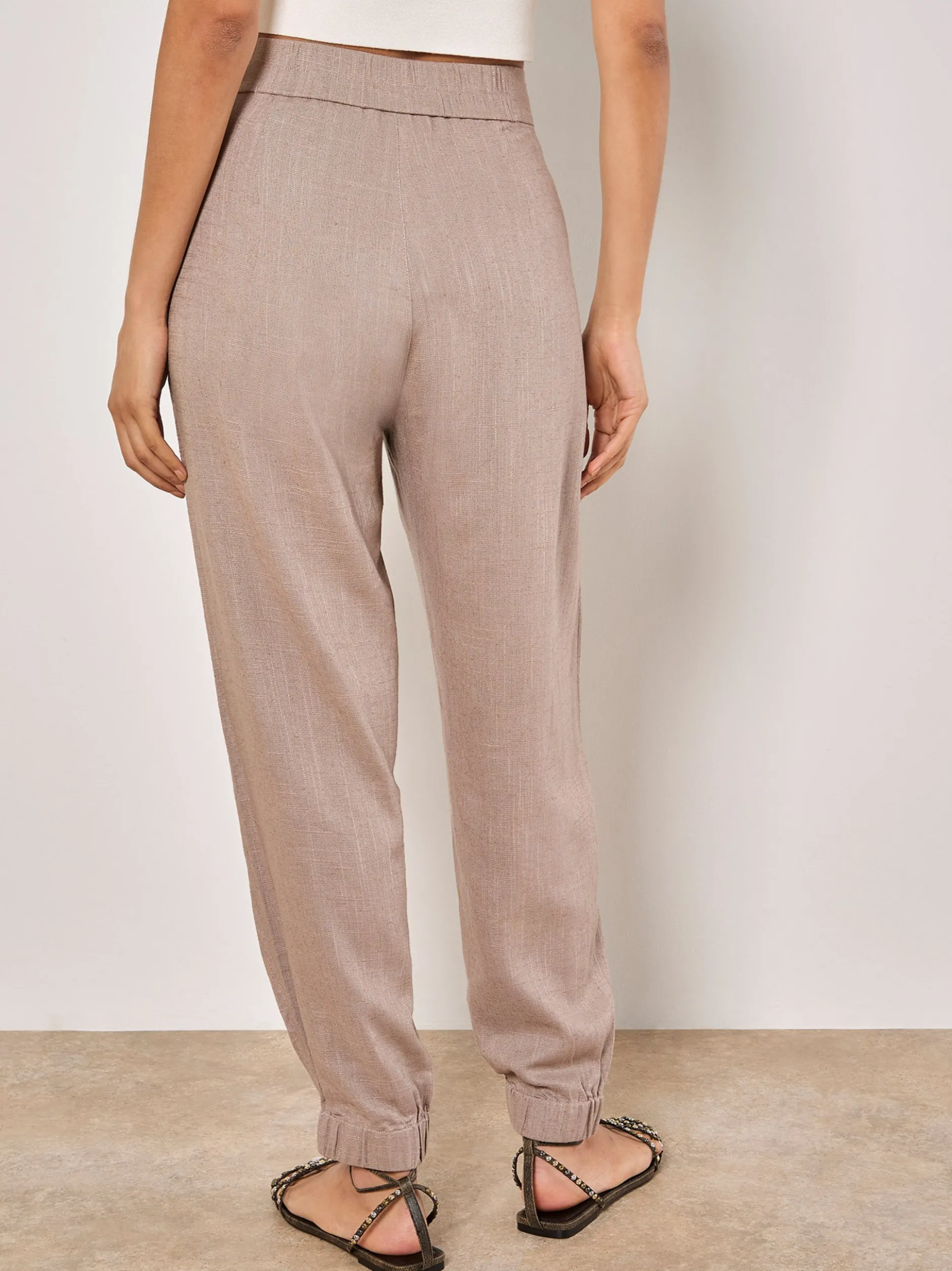 Apricot Damen Hose in braun - Länge: lang