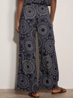 Apricot Damen Hose in marine - Länge: lang
