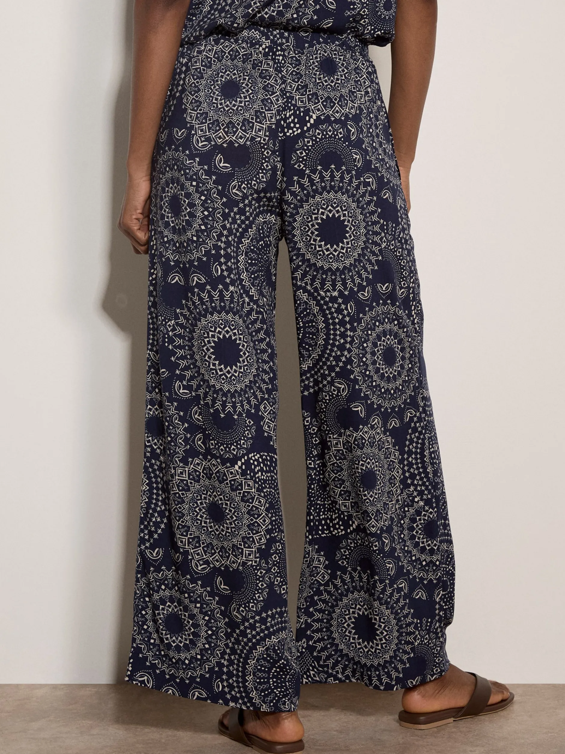 Apricot Damen Hose in marine - Länge: lang