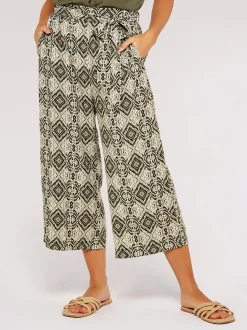 Apricot Damen Hose in oliv ecru - Länge: lang