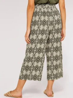 Apricot Damen Hose in oliv ecru - Länge: lang