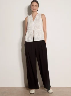 Apricot Damen Hose in schwarz - Länge: lang