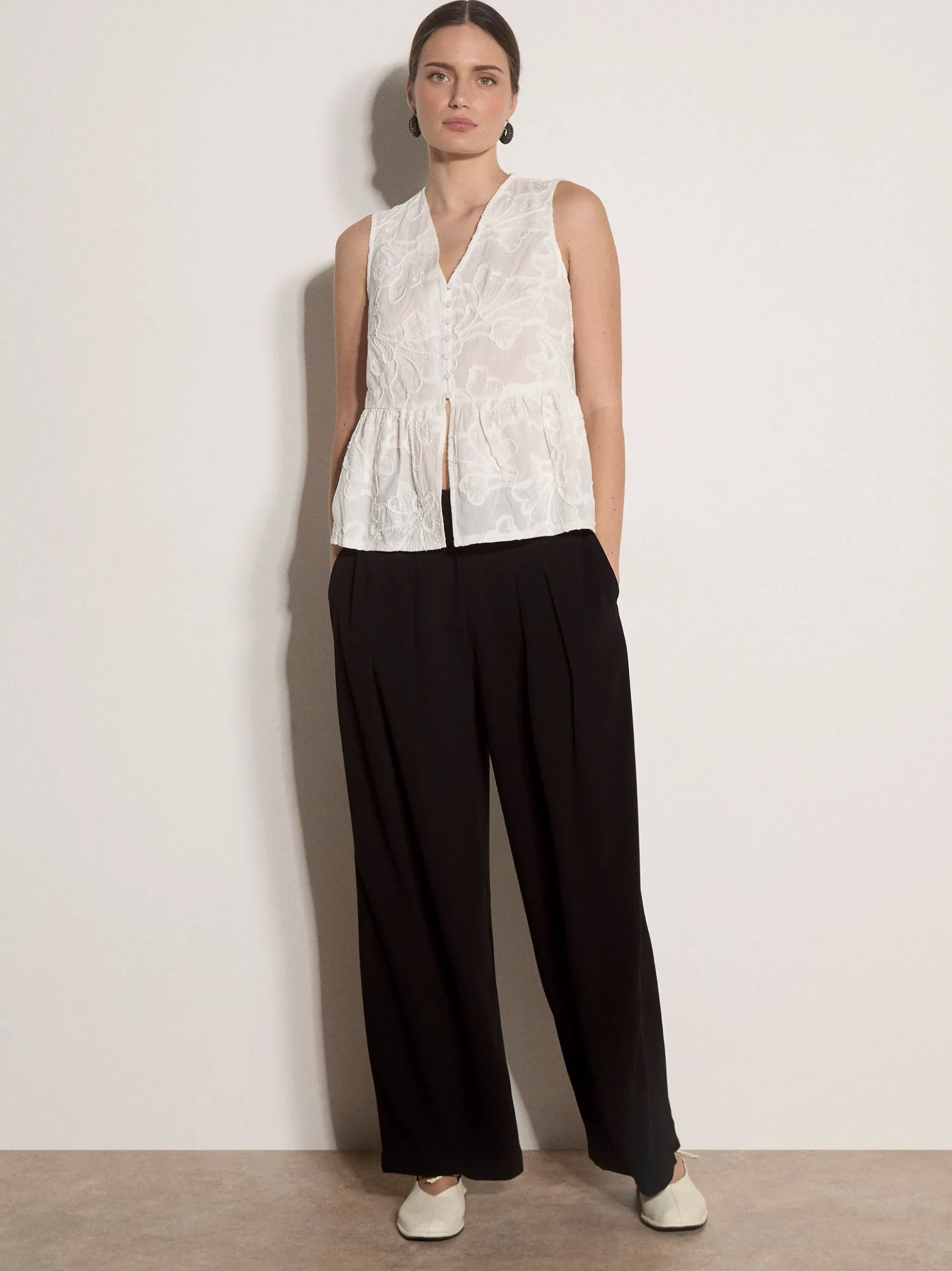 Apricot Damen Hose in schwarz - Länge: lang