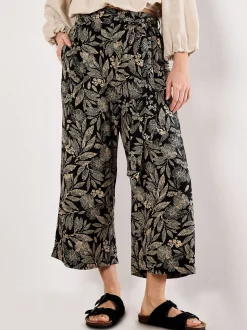 Apricot Damen Hose in schwarz - Länge: lang