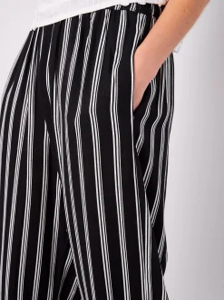 Apricot Damen Hose in schwarz weiß - Länge: lang