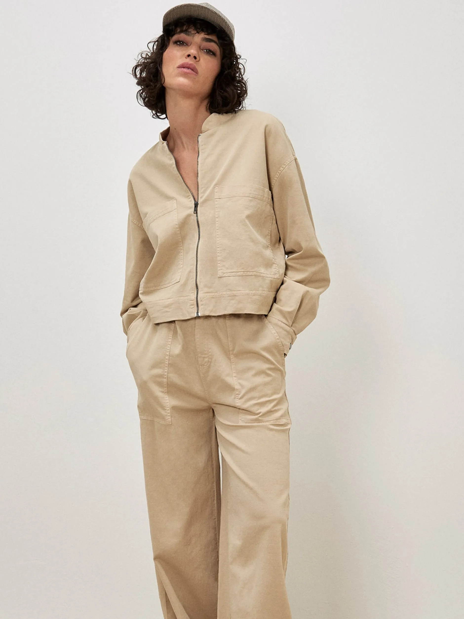 Apricot Damen Jacke in beige