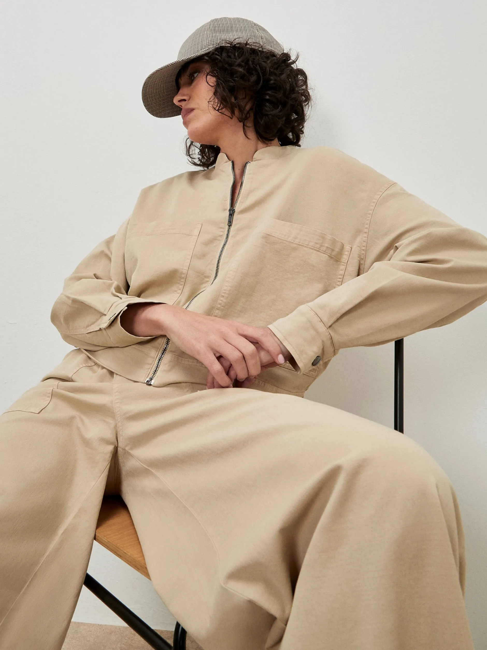 Apricot Damen Jacke in beige
