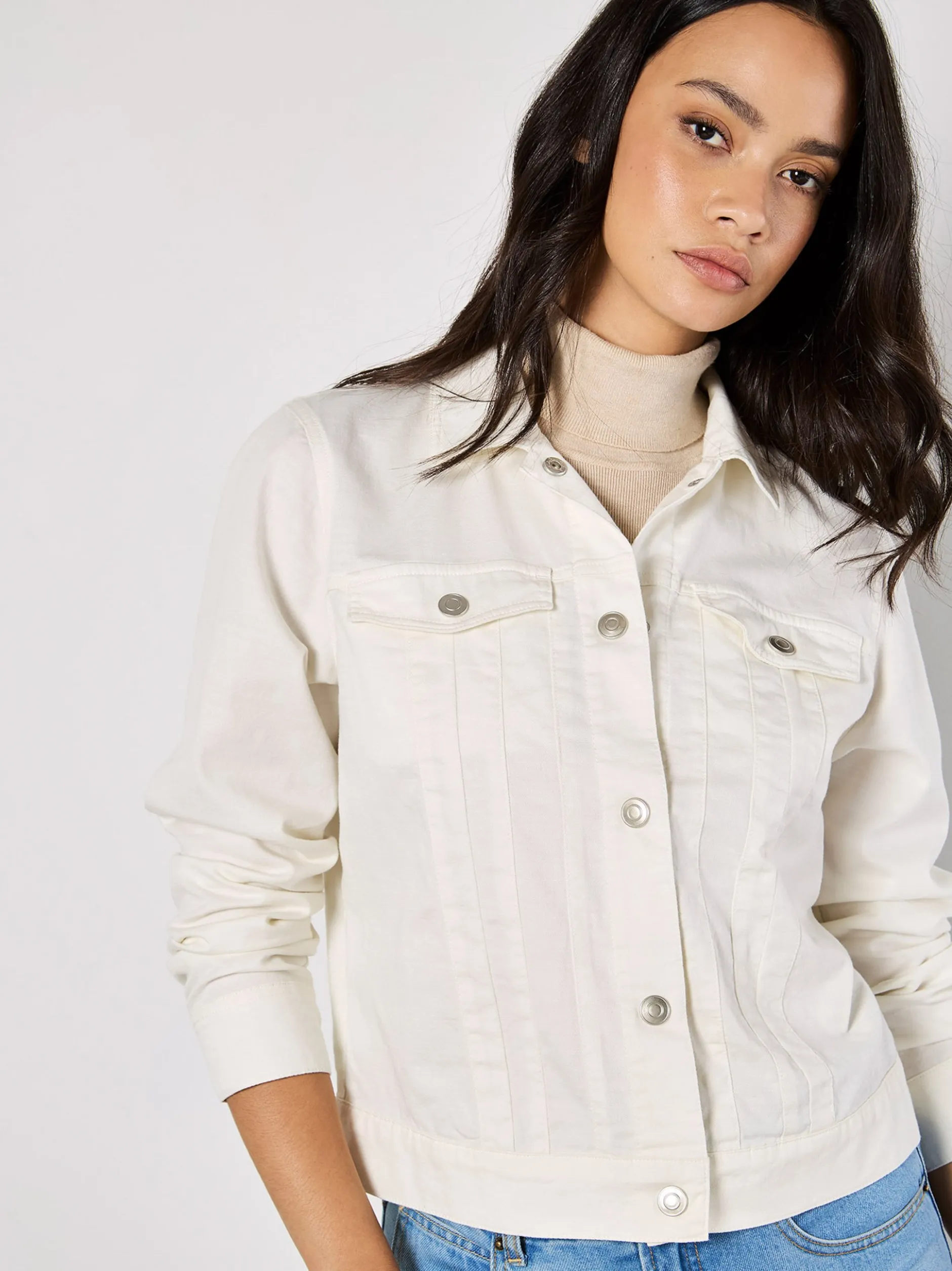 Apricot Damen Jacke in beige