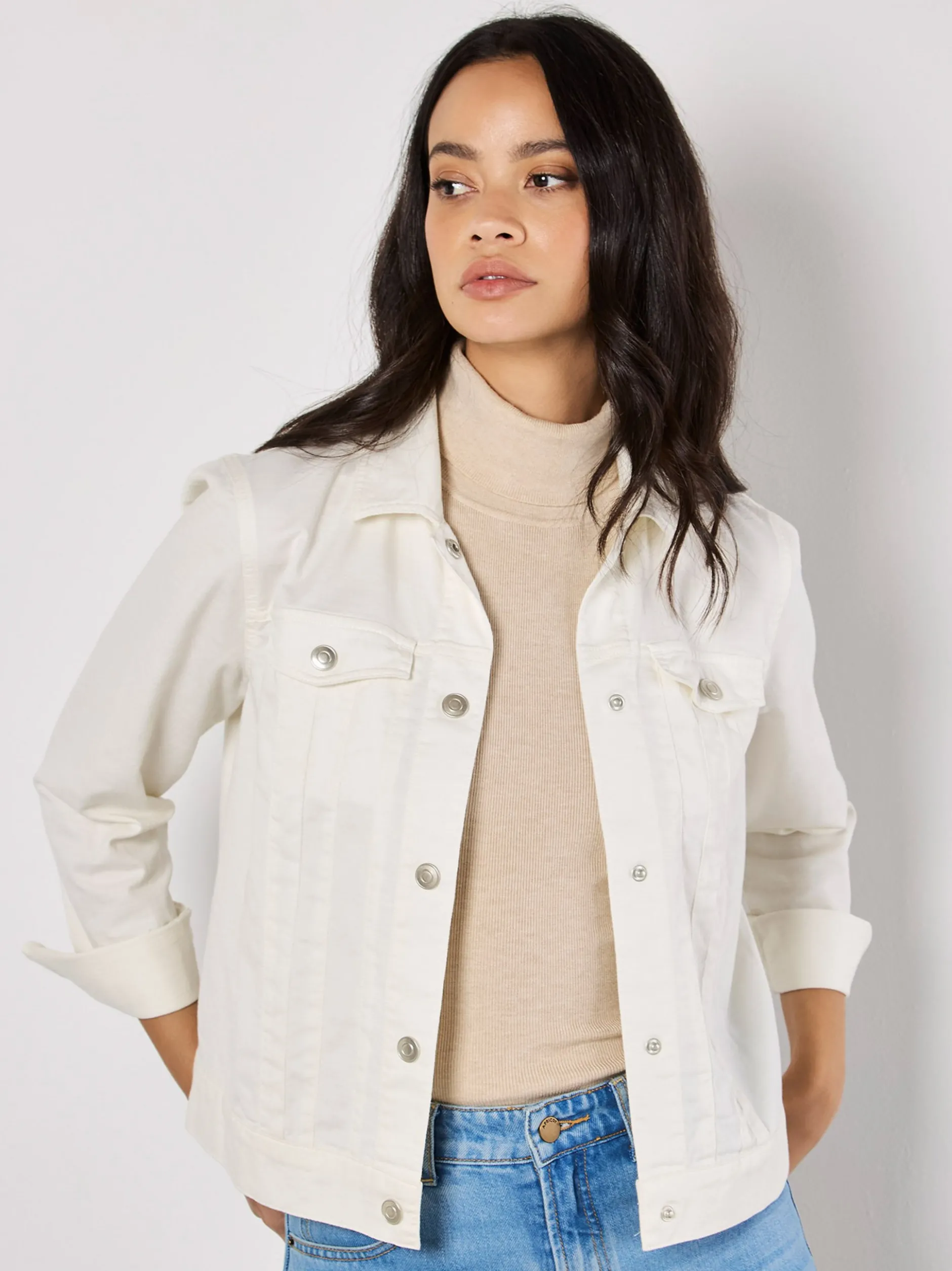Apricot Damen Jacke in beige