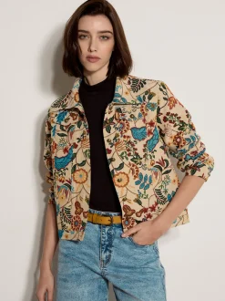 Apricot Damen Jacke in blau