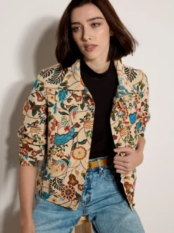Apricot Damen Jacke in blau
