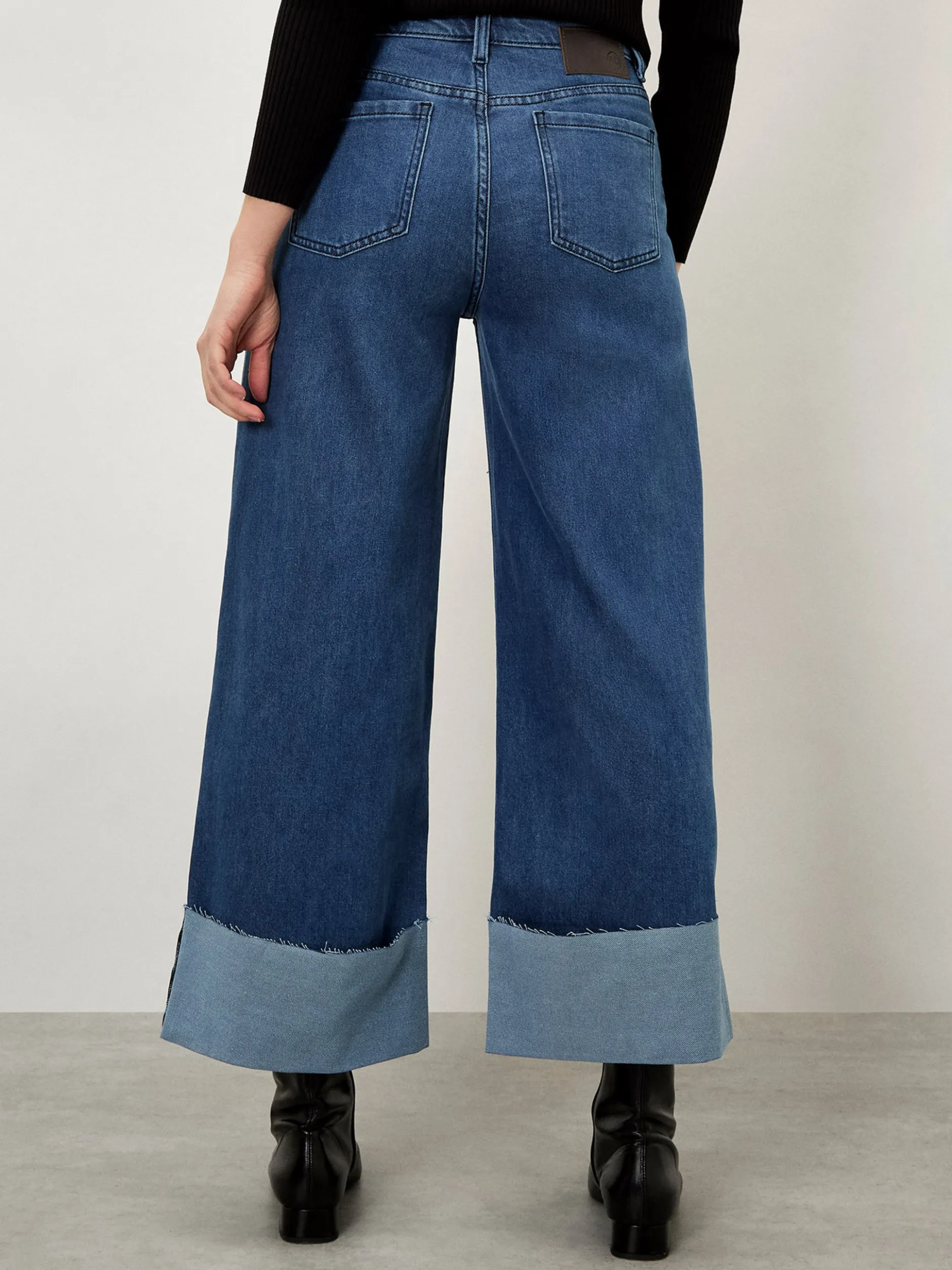 Apricot Damen Jeans in blau - Länge: lang
