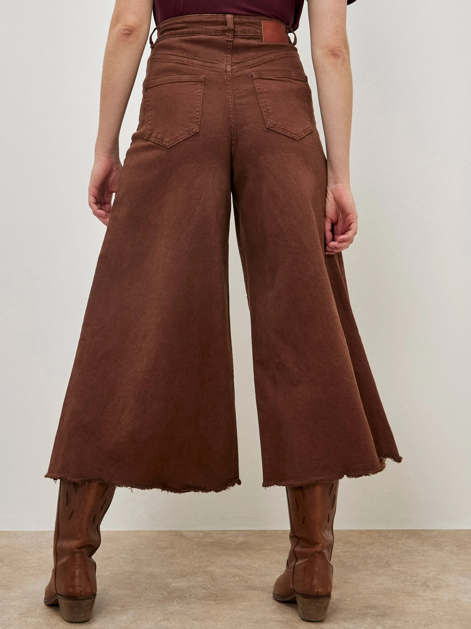 Apricot Damen Jeans in terra - Länge: lang