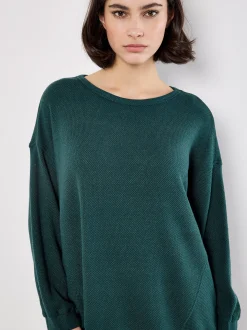 Apricot Damen Minikleid in grün - Ausschnitt: Rundhals
