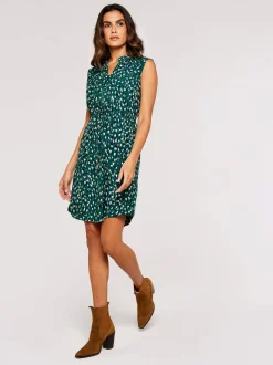 Apricot Damen Minikleid in grün mehrfarbig