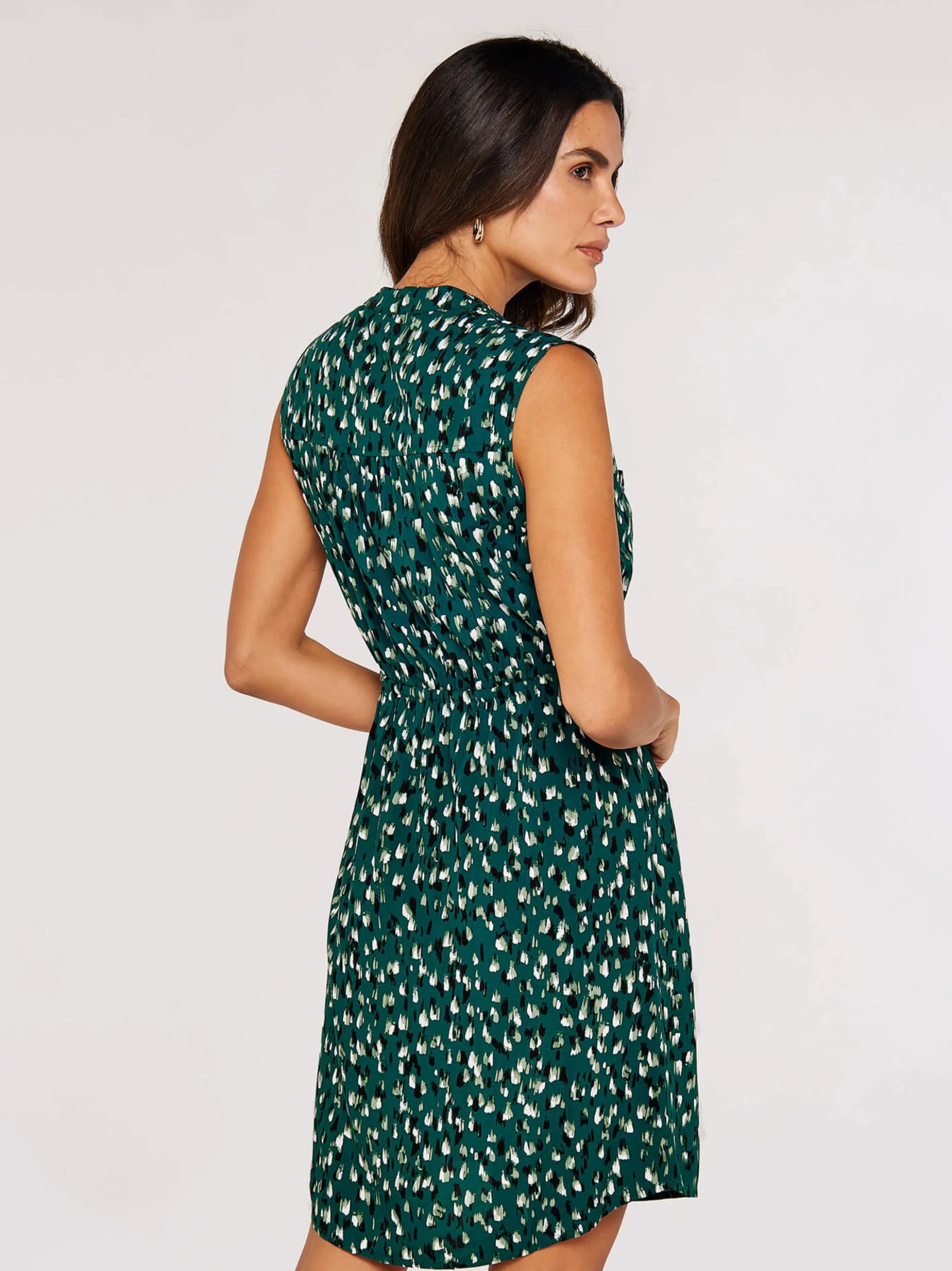 Apricot Damen Minikleid in grün mehrfarbig